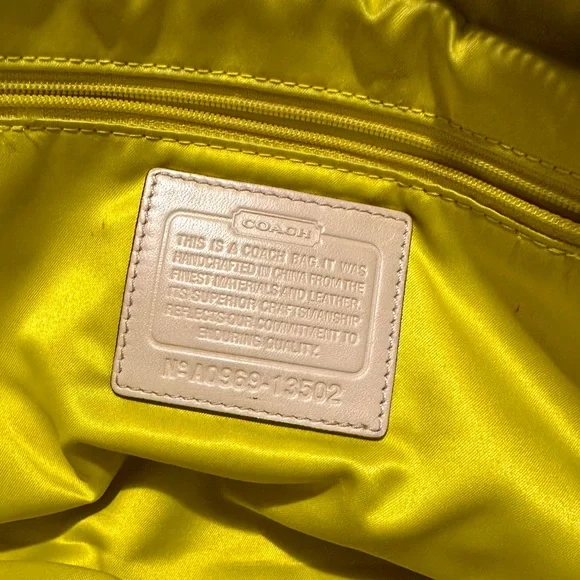 Authentic Coach purse - Picture 7 of 13